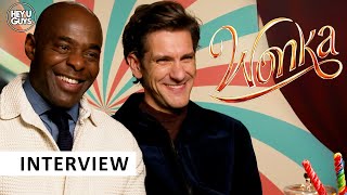 Wonka  Mathew Baynton amp Paterson Joseph on the wonder of Timothée Chalamets singing amp dancing [upl. by Teryl915]