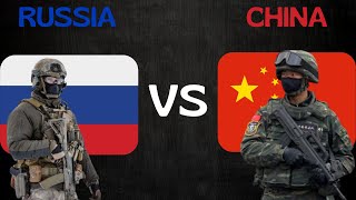 RUSSIA VS CHINA  Military Power Comparison 2024 [upl. by Carver]