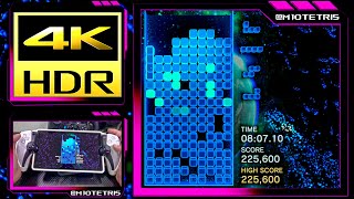 Tetris Effect Gameplay Chill Marathon The Deep  PS5 4k HDR ASMR [upl. by Ennaegroeg986]