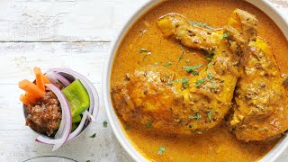 Recette  Cuisse de poulet au curry [upl. by Devinna]