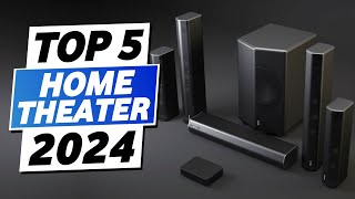 Top 5 Best Home Theater Speakers in 2024 [upl. by Eniluap]