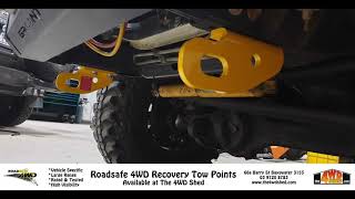 Roadsafe Recovery Points Available at The 4WD Shed [upl. by Engapmahc]