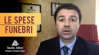 Le spese funebri nel Modello 730  Pillola fiscale n° 15 [upl. by Ahseret151]