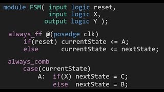 How to Write an FSM in SystemVerilog SystemVerilog Tutorial 1 [upl. by Amalbena173]