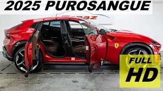 2025 FERRARI PUROSANGUE  Super LUXURY Premium SPORT SUV [upl. by Euqcaj]