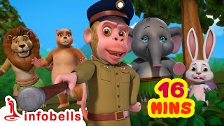 Akkad Bakkad Bambe bo amp more  Hindi rhymes for Children  Infobells [upl. by Odysseus]