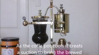 Our New Balancing Syphon Coffee Maker [upl. by Cissiee]