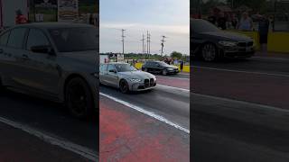 BMW M3 Competition AWD VS Tuned BMW M550i AWD 1320video bmw bmwm3competition [upl. by Jude]