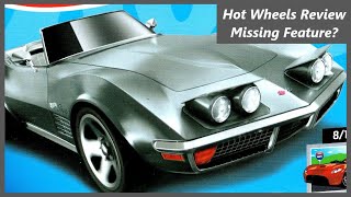 72 Stingray Convertible Corvette Silver 2023 Hot Wheels Review [upl. by Carver207]