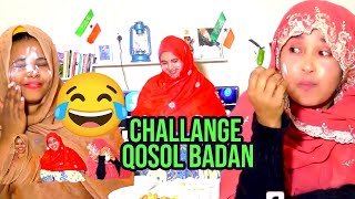 Challenge Qosol Badan  Ubax Fahmo  Samsam Sharaf  Xayaad Xikma [upl. by Collimore984]