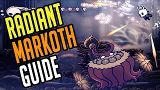 Markoth Guide Radiant Difficulty Hollow Knight [upl. by Helbon788]