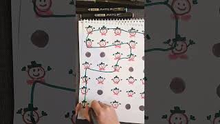 Clock Face Level so Hard braintest art drawing puzzle shorts short satisfying asmr funny [upl. by Lsil]