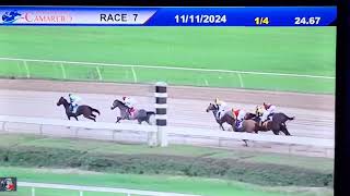 7ma carrera Hipódromo Camarero 🇵🇷 [upl. by Norabel64]