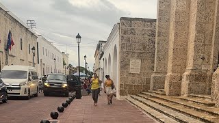 CAMINANDO EN LA ZONA COLONIAL SANTO DOMINGO [upl. by Madanhoj]