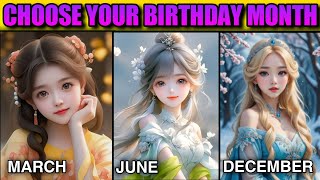 SELECT YOUR BIRTHDAY MONTH amp MEET YOUR ANIME GIRL [upl. by Asen]