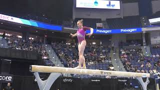 Lacie Saltzmann  Balance Beam  2024 Core Hydration Classic  Senior Women Session 1 [upl. by Egdamlat]