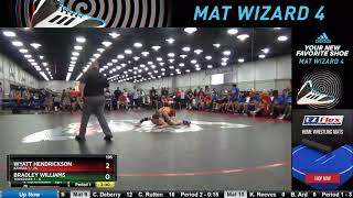 Mat 6 195 Wyatt Hendrickson Kansas 1 Vs Bradley Williams Tennessee 1 [upl. by Elish]