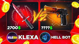 OMG WE PULLED TOP KNIVES amp SKINS ON HELLCASE  HELLCASE PROMO CODE 2024  HELLCASE GIVEAWAY 2024 [upl. by Yurik]