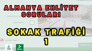 Sokak Trafiği 1  Almanya Ehliyet Sınavı Soruları 2024 [upl. by Apicella]