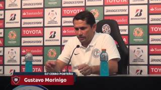 CONFERENCIA Gustavo Morinigo  DT Cerro Porteño [upl. by Krenn]