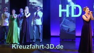 AIDA Show Movie Gala  Ostsee Kreuzfahrt Tag 3 mit AIDAbella [upl. by Sivrat670]