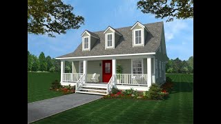 The Perfect Cabin  House Plan 9812 [upl. by Nylodnew347]