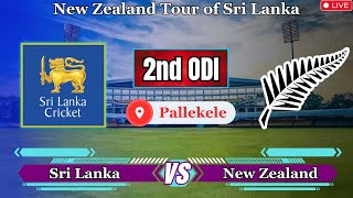 Live  2nd ODI Sri Lanka vs New Zealand  SL vs NZ Live icc cricket shorts srilanka newzealand [upl. by Veleda]