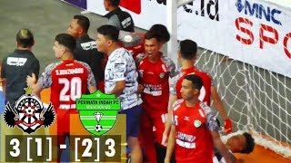 Adu Penalti Black Steel Vs Permata Indah Manokwari 12  Juara 3 Futsal Pro League 2018 [upl. by Nryhtak]