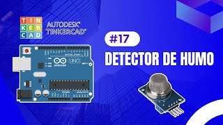 ALARMA DE HUMO l SENSOR MQ2  MQ4 l CODIGO COMPLETO l ARDUINO TINKERCAD [upl. by Kcirret]