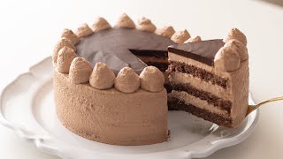 チョコレートケーキの作り方 Chocolate Cake｜HidaMari Cooking [upl. by Wetzel23]