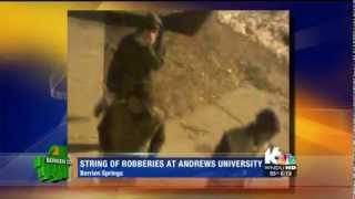 Andrews University Police Use Rave Alert After Armed Robbery [upl. by Alieka]