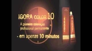 Novidade Igora Royal Color 10 coloração 10 minutos [upl. by Oberg]