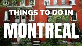 30 Things to do in Montreal  Top Attractions Travel Guide [upl. by Atiuqrahs403]