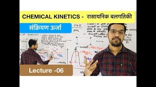 chemical kinetics रासायनिक बलगतिकी Lec 06 activation energy संक्रियण ऊर्जा  in hindi [upl. by Hasile229]