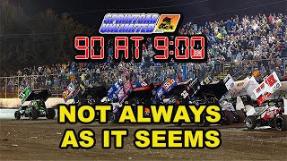 SprintCarUnlimited 90 at 9 for Tuesday October 29th World of Outlaws under fire but [upl. by Dao]