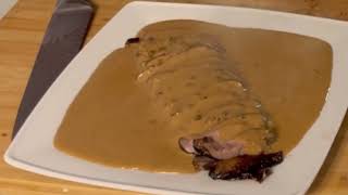 Magret de canard sauce au poivre [upl. by Nosduh]