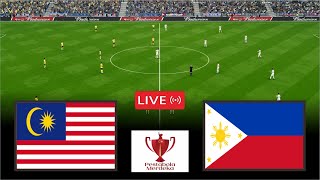 🔴Malaysia vs Philippines LIVE⚽Pestabola Merdeka 2024  mga videogame simulator [upl. by Vlad391]