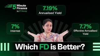 Reality behind Fixed Deposit Interest Rates  Annualised Yield vs Effective Annualised Yield [upl. by Erdna]