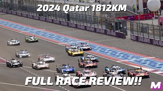 2024 FIA WEC Qatar 1812KM  Full Race Review [upl. by Novat]