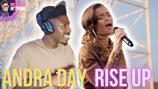 Andra Day Reaction Rise Up This should have been the Super Bowl Performance IMO Wow 🤩✨ [upl. by Imat155]