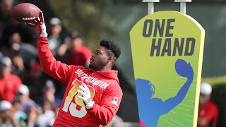 Best Hands 2019 Pro Bowl Skills Showdown  NFL Highlights [upl. by Nnylarac]