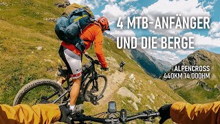 Alpencross  4 Mountainbike Anfänger und die Berge 440km 14000Hm Oberstdorf Riva [upl. by Deedee861]