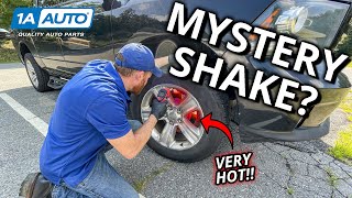 Shaking Pulling Steering Wheel How to Diagnose a Seized Brake Caliper [upl. by Allister]