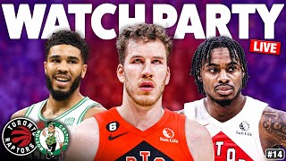 Raptors vs Celtics LIVE Watch Along  Can Toronto END The Losing Streak  Merch Release Date [upl. by Odrawde]