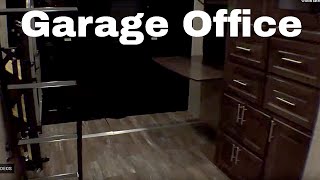 Luxe Toy Hauler luxury fifth wheel  Custom Garage Office [upl. by Senoj]