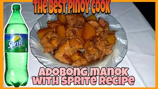 Adobong Manok with sprite and potatoes pinoy recipeMars TJ [upl. by Kathleen]