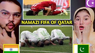 Indian Reaction On Qatar NAMAZ Jumma During Football Match In Stadium 😇 Qatar FIFA World Cup [upl. by Fenny]