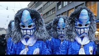 Basel Fasnacht 2018 résumé Carnaval de Bâle 2018 [upl. by Faxun]