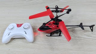 Rc helicopter flying test  Unboxing Rc Helicopter And Flyingtest [upl. by Elatia]