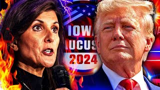 IOWA CAUCUS LIVESTREAM Trump Landslide [upl. by Oznole]